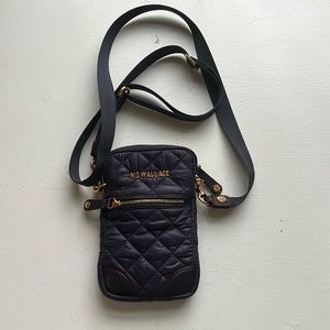 MZ Wallace bag. Almost new. Used once. Navy blue